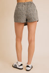 Animal Print Skort