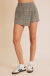 Animal Print Skort