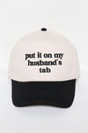 Husbands Tab Hat in Black