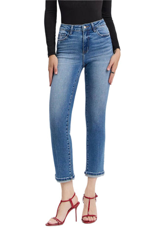 Apotheosis High Rise Slim Straight Jeans +