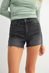 Alo High Rise Shorts in Black