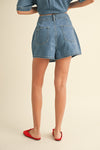 Miou Denim Skort