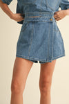 Miou Denim Skort