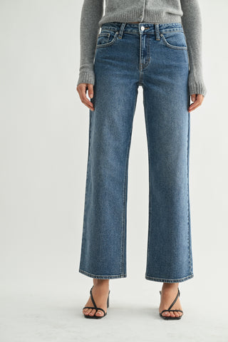 Penelope Wide Jeans in Medium