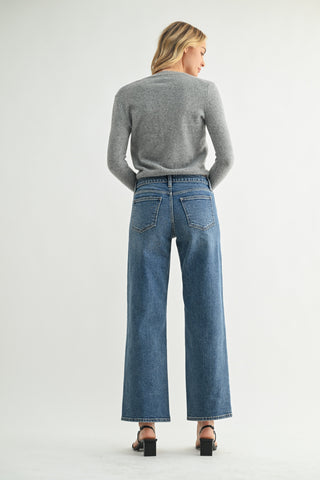 Penelope Wide Jeans in Medium