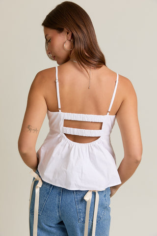 Mariana Top in White