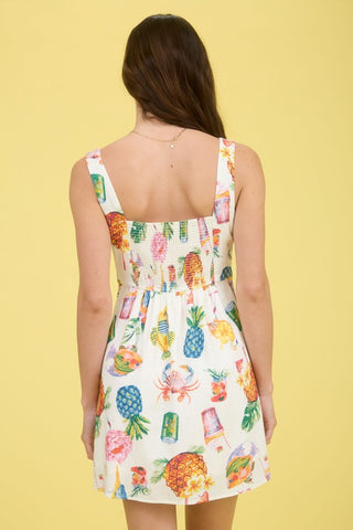 Tropical Summer Dress