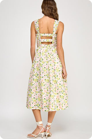 Flower Arrangement Dress