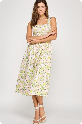 Flower Arrangement Dress