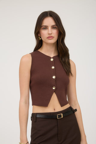 Sabel Vest Top