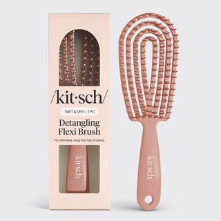 Detangling Flexi Brush in Terracotta // Kitsch