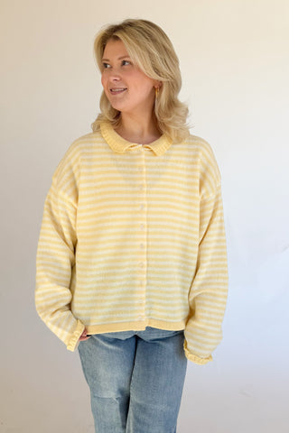 Eva Cardigan in B. Yellow +