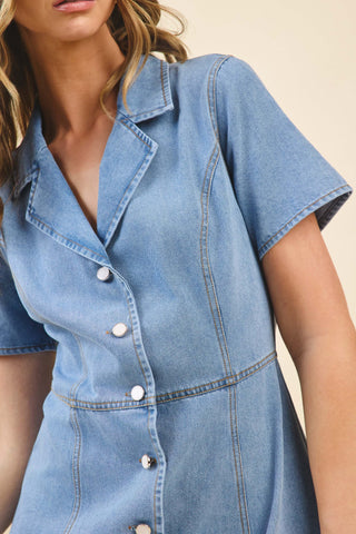 Claudia Denim Dress