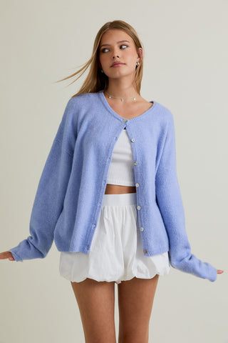 Emma Cardigan in Blue