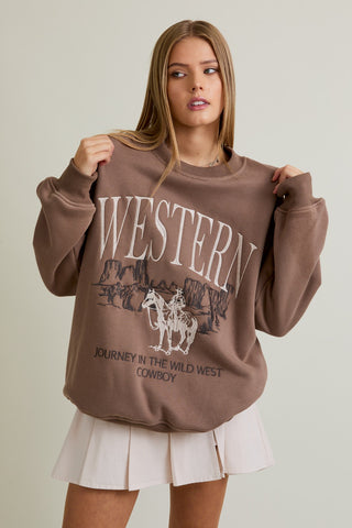 Journey in the Wild West Sweatshirt