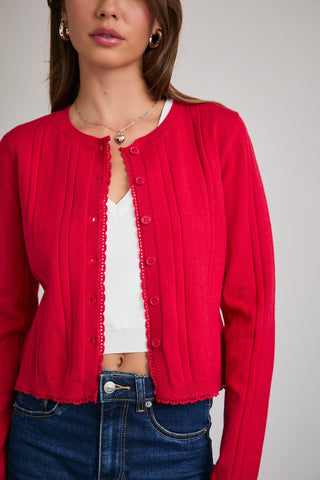 Cherry on Top Cardigan