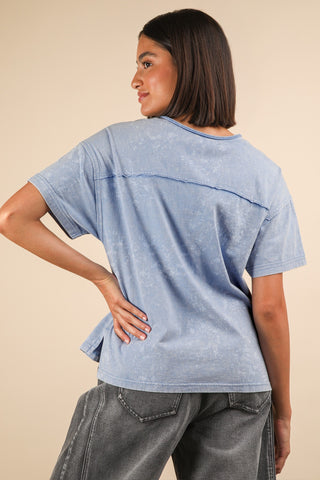 Liliana Top in Blue