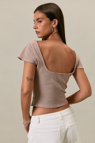 Marianne Top in Brown