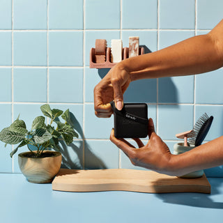 Compartment Travel Case in Black // Kitsch