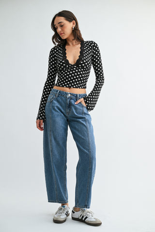 Kenia Barrel Jeans