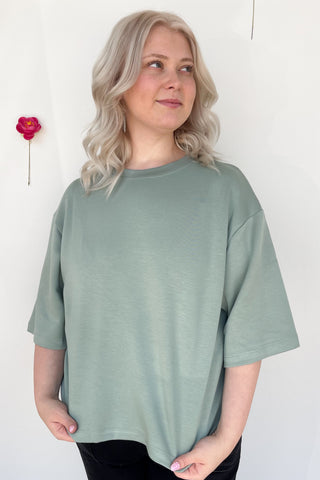 Scuba Everyday Top In Sage Green
