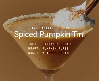 Spiced Pumpkin-Tini Hand Sanitizer