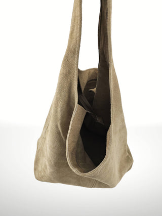 Luna Suede Leather Bag