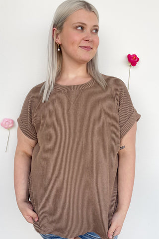 Katie Top In Mocha