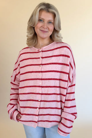 Piper Cardigan in Pink