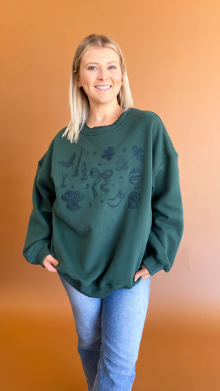 Holiday Spirit Sweater - Green