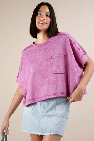 Along Side Top in Orchid