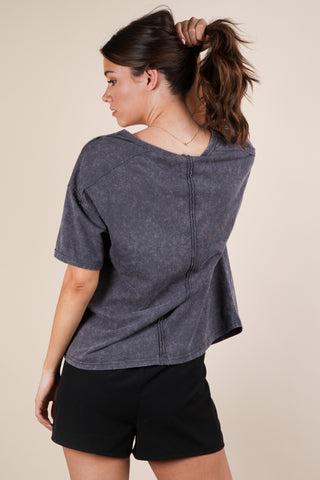 Andes Top in Charcoal