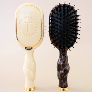 Mini Boar Brush in Tortoise
