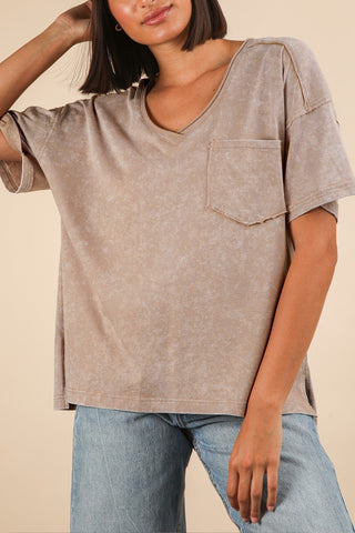 Liliana Top in Taupe