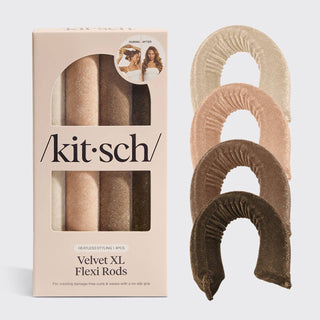 Velvet XL Flexi Rods Set in Eucalyptus // Kitsch