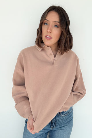 Melanie Sweater in Taupe