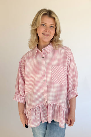 Blake Top in Pink +