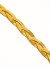 Yvet Braided Snake Chain Bracelet - 18K Gold Plated