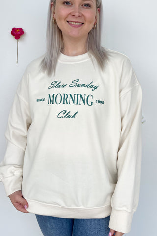 Slow Sunday Morning Sweater