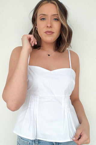 Mariana Top in White