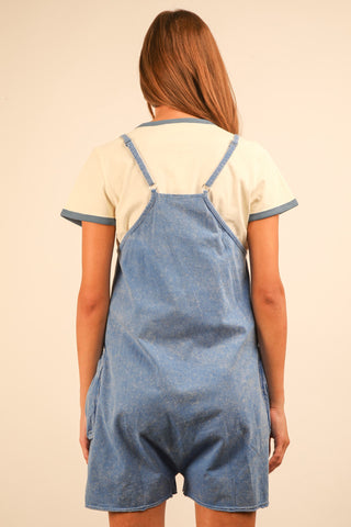 Jacey Romper in Blue
