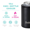 Black Can + Bottle Cooler // Swig