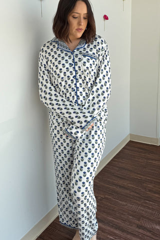 Charlotte Floral Foulard Loungewear +