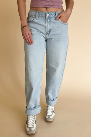 Daniela Barrel Straight Jeans