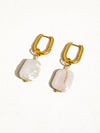 Zaina Pearl Earring - 18K Gold Plated