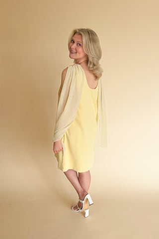 The Lara Dress in Yellow
