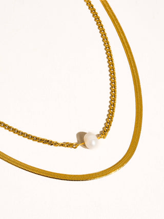 Owen Pearl Chain Necklace