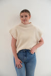 Sage Top in Ivory