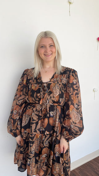 Brayden Dress in Black