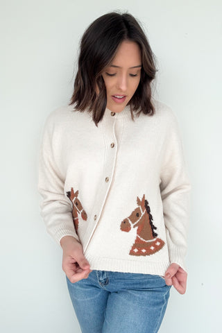Horse Riding Cardigan